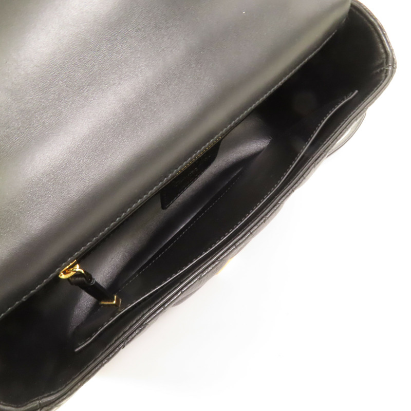 Dior 牛皮皮革Dior Caro Medium金扣鏈帶肩背袋-4