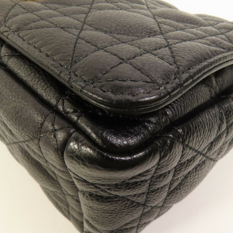 Dior 牛皮皮革Dior Caro Medium金扣鏈帶肩背袋-11