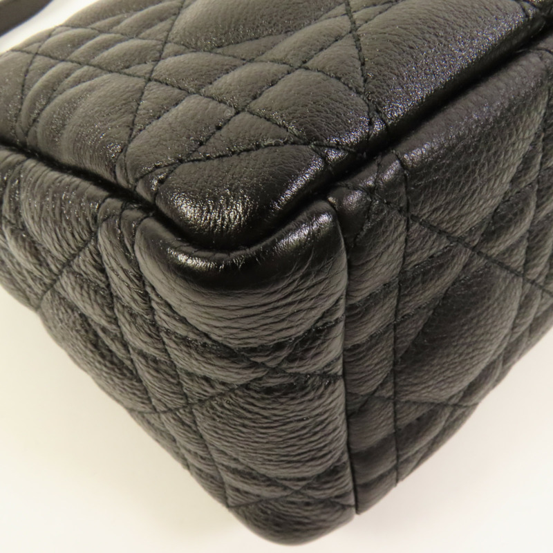 Dior 牛皮皮革Dior Caro Medium金扣鏈帶肩背袋-13