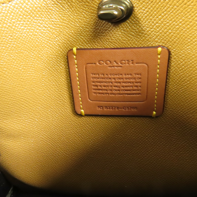 COACH 牛皮皮革Shoulder Bag肩背袋-8