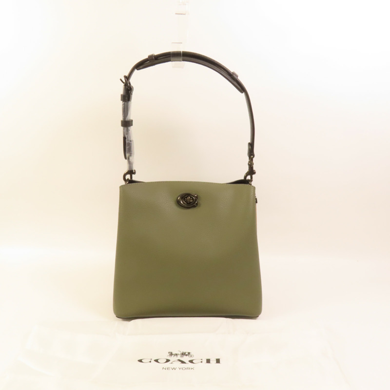 COACH 牛皮皮革Shoulder Bag肩背袋-9