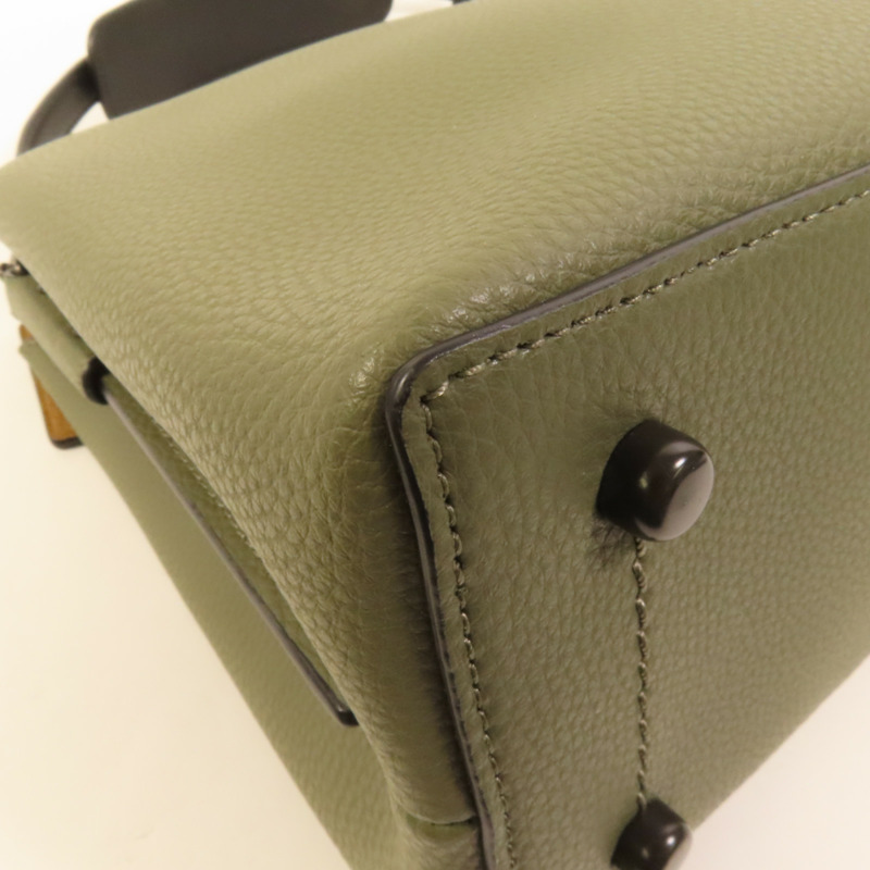 COACH 牛皮皮革Shoulder Bag肩背袋-10