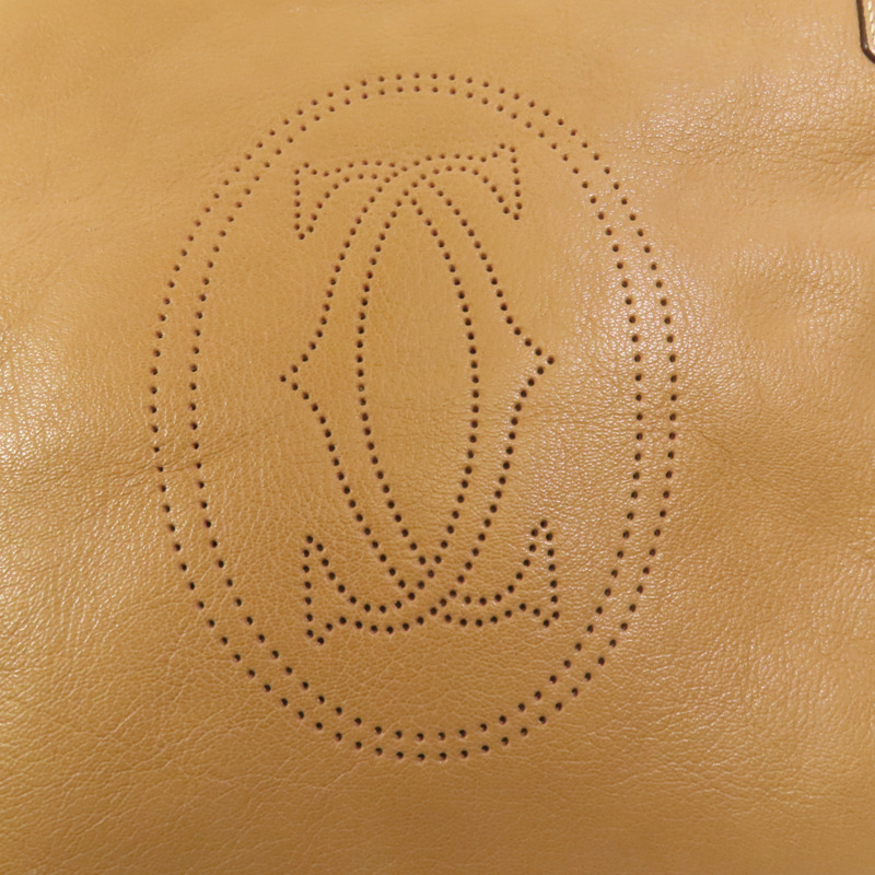 CARTIER 牛皮皮革Marcello手挽袋-5