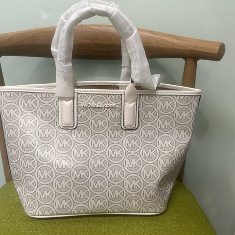 【全新】Michael Kors MK 滿版印花托特包／手提包｜可當天出貨