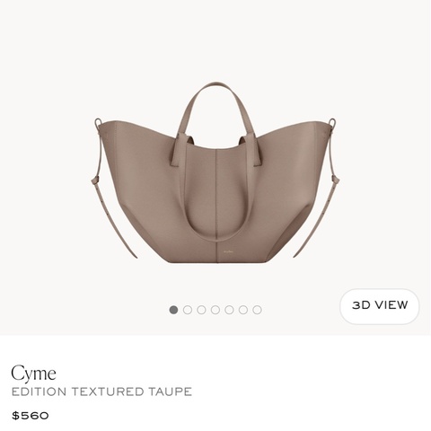 polene cyme polene包 polene肩背包 taupe色 polène 大象灰