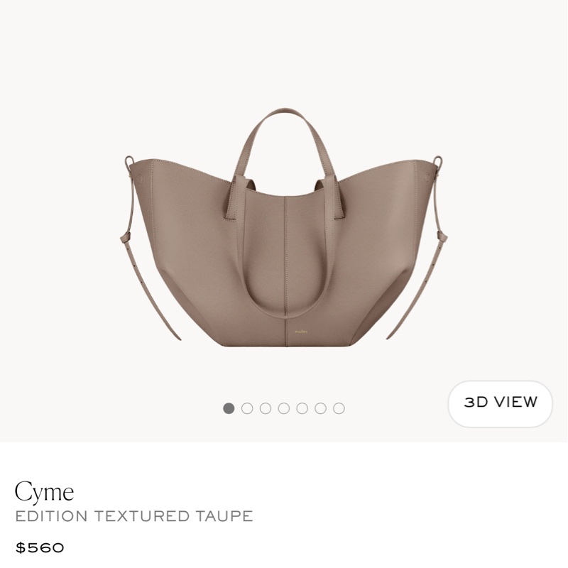 polene cyme polene包 polene肩背包 taupe色 polène 大象灰-0