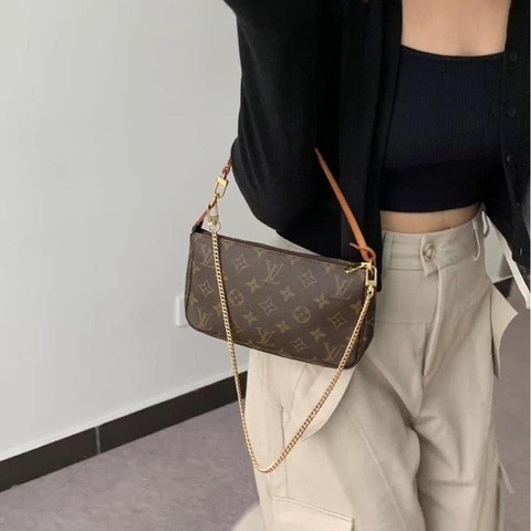 Lv 大款 麻將包 腋下包