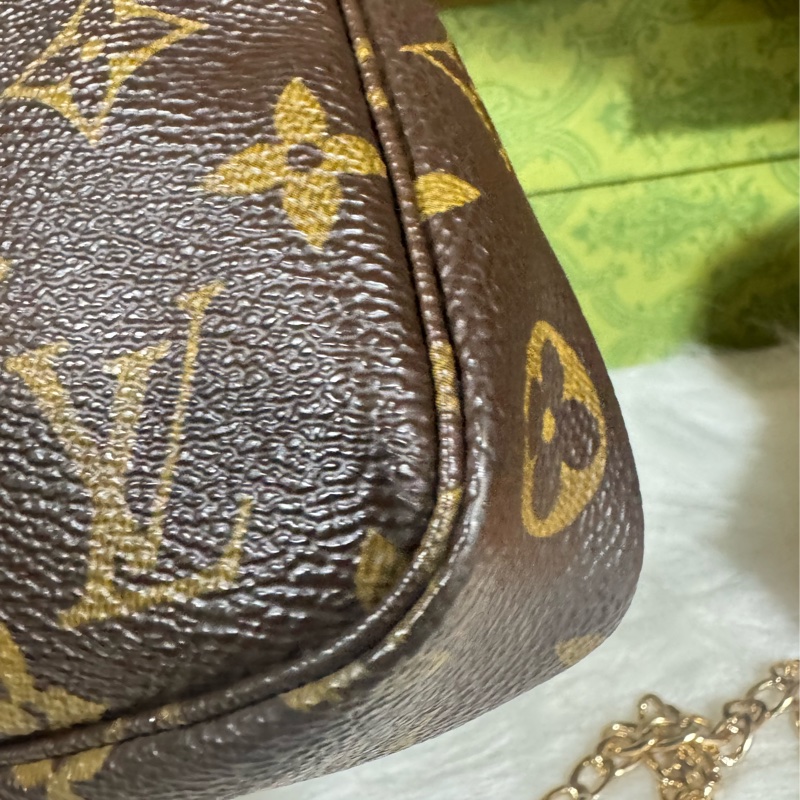 Lv 大款 麻將包 腋下包-36