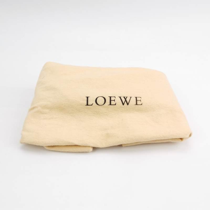 Loewe牛皮徽標印花字母Logo斜挎包單肩包-8