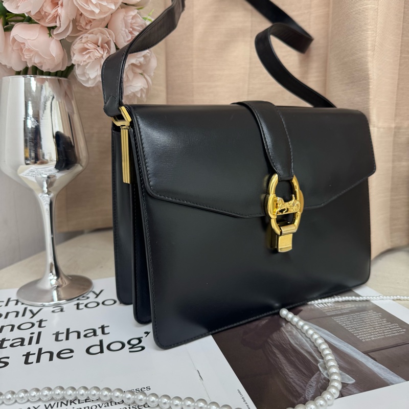 CELINE 馬車扣 Box手袋 vintage 二手-1