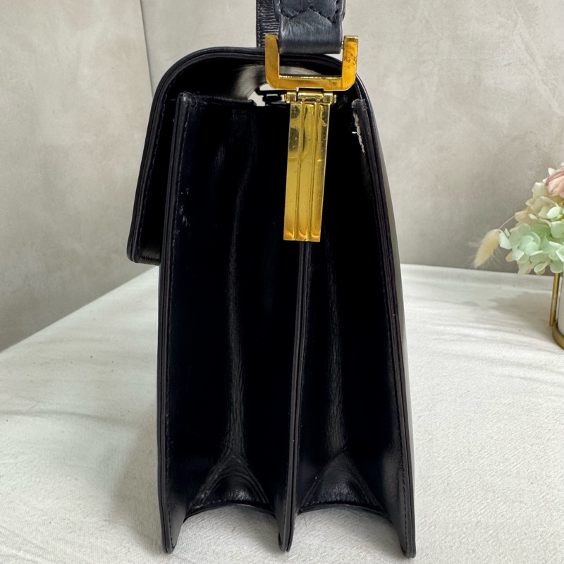 CELINE 馬車扣 Box手袋 vintage 二手-8