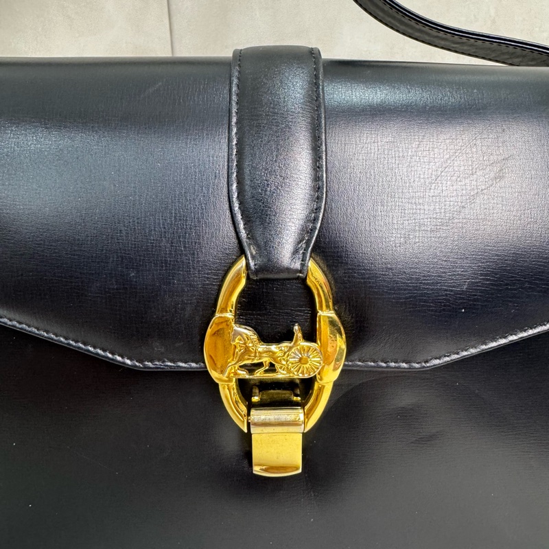 CELINE 馬車扣 Box手袋 vintage 二手-11