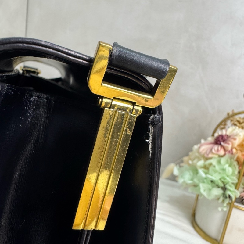 CELINE 馬車扣 Box手袋 vintage 二手-14