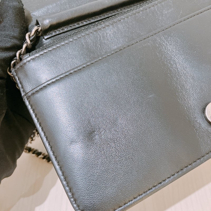 TK1926 Chanel 香奈兒翻蓋式鍊帶包包Quilted CC Wallet On Chain Lambskin-15