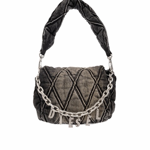 Diesel 女士 鏈條單肩包均碼碼小號、21cm*9cm*16cm