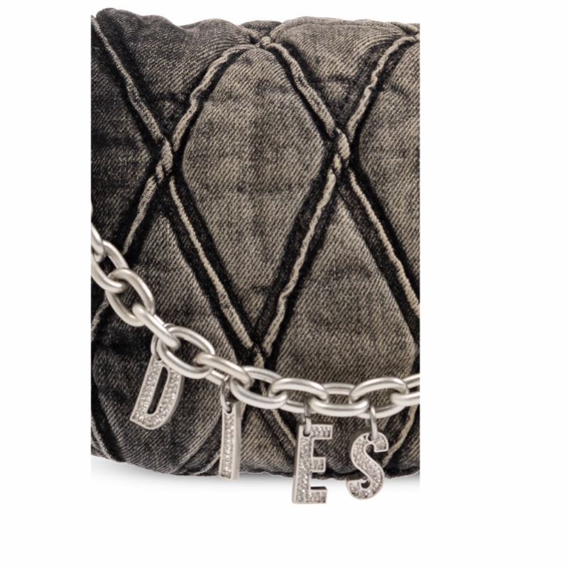 Diesel 女士 鏈條單肩包均碼碼小號、21cm*9cm*16cm-3