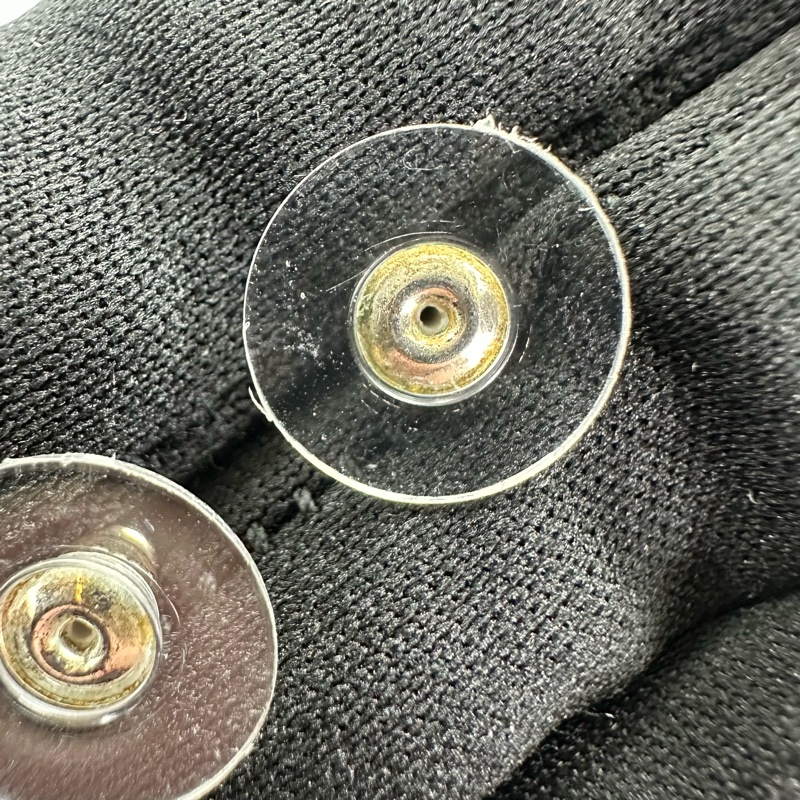 CHANEL 19 CC黑銀水鑽造型耳環 全套有盒-12