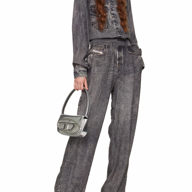 Diesel 女士 徽標單肩包均碼碼20.5cm*7cm*13.5cm-5