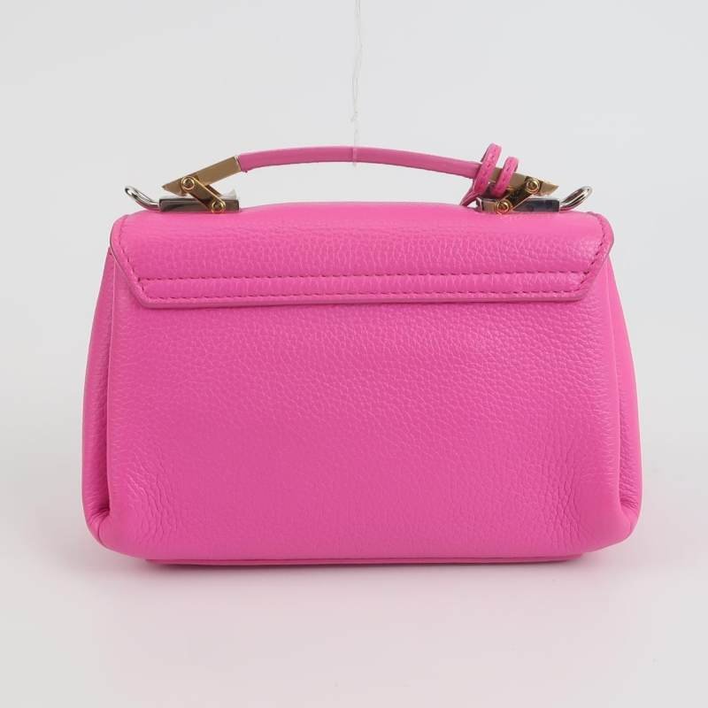 BalenciagaLe Dix牛皮純色方形按扣斜挎包單肩包-4