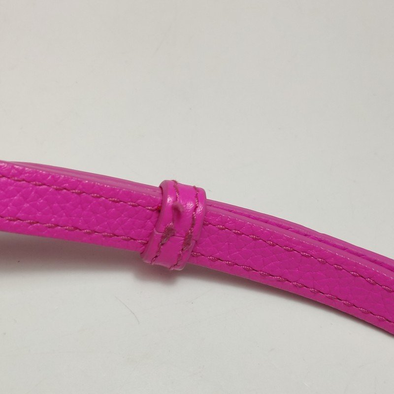 BalenciagaLe Dix牛皮純色方形按扣斜挎包單肩包-21