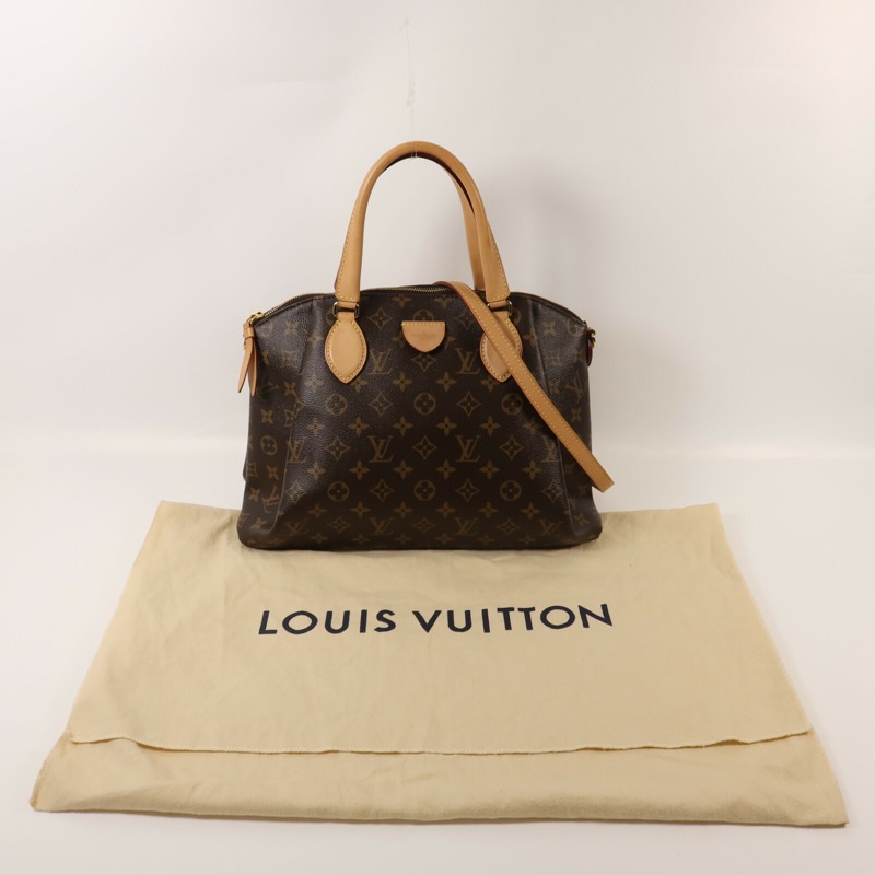 LOUIS VUITTON Monogram Rivoli PM金扣手挽肩背兩用袋-8