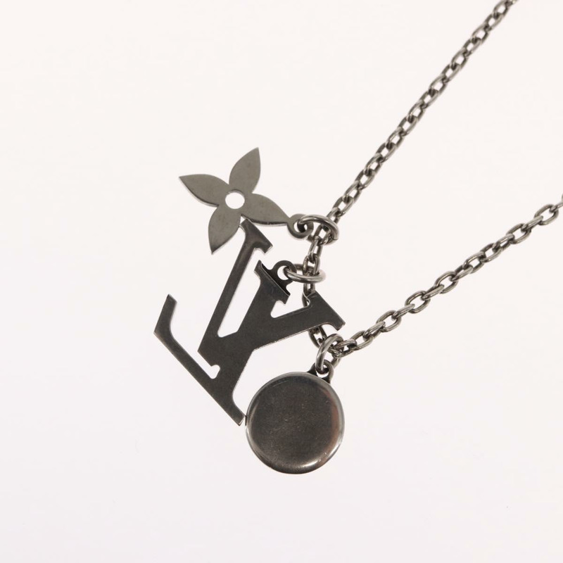 【日本直送】路易威登 LV 印花字母綠松石項鍊 M68904 LV Auth 163744SAM-12