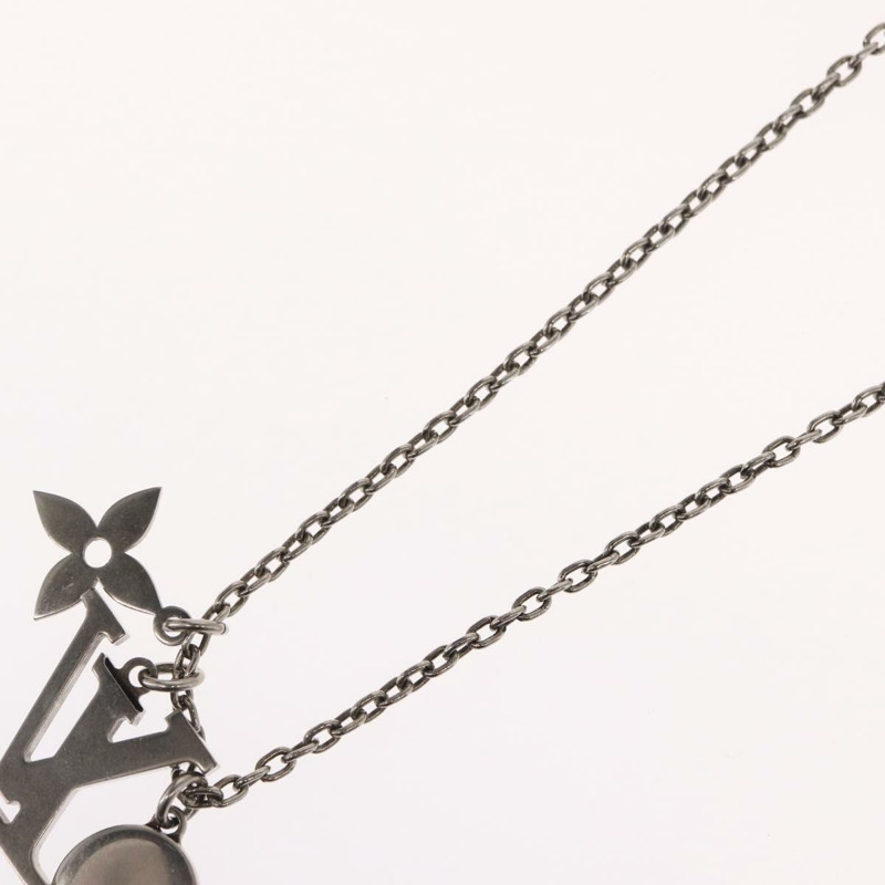 【日本直送】路易威登 LV 印花字母綠松石項鍊 M68904 LV Auth 163744SAM-13