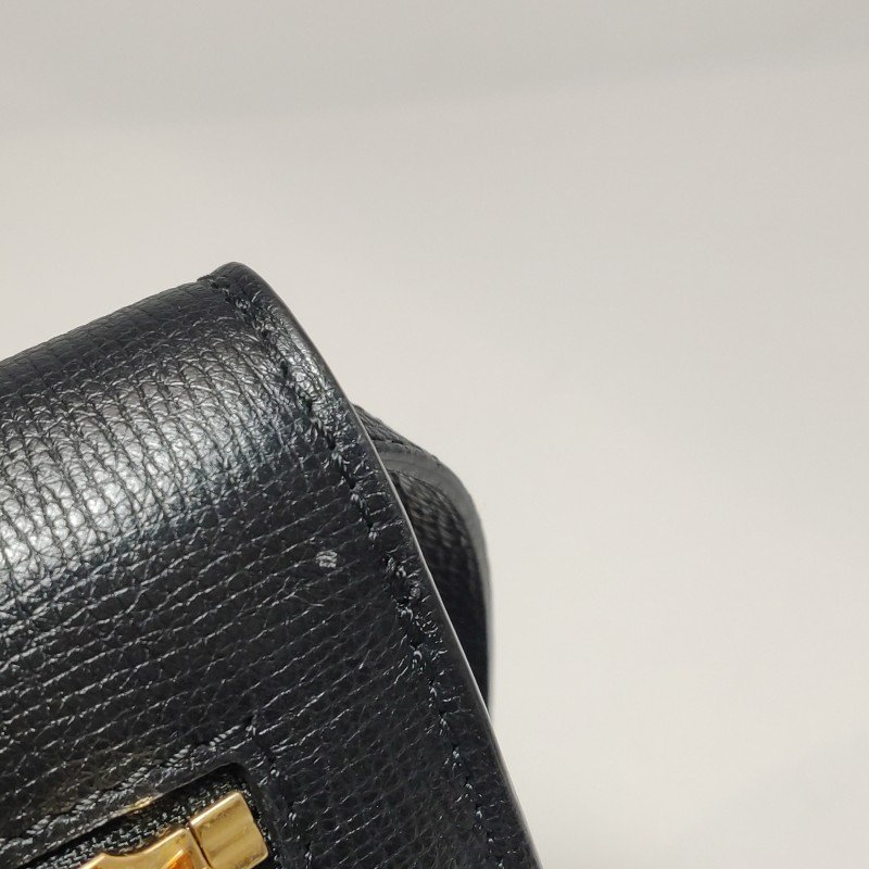 Burberry Macken牛皮帆布拼色格紋金屬扣斜挎包單肩包-14