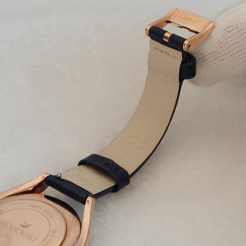 Swarovski 施華洛世奇 Crystalline Aura 璀璨光環時尚腕錶玫瑰金x藍（石英錶）~二手-28