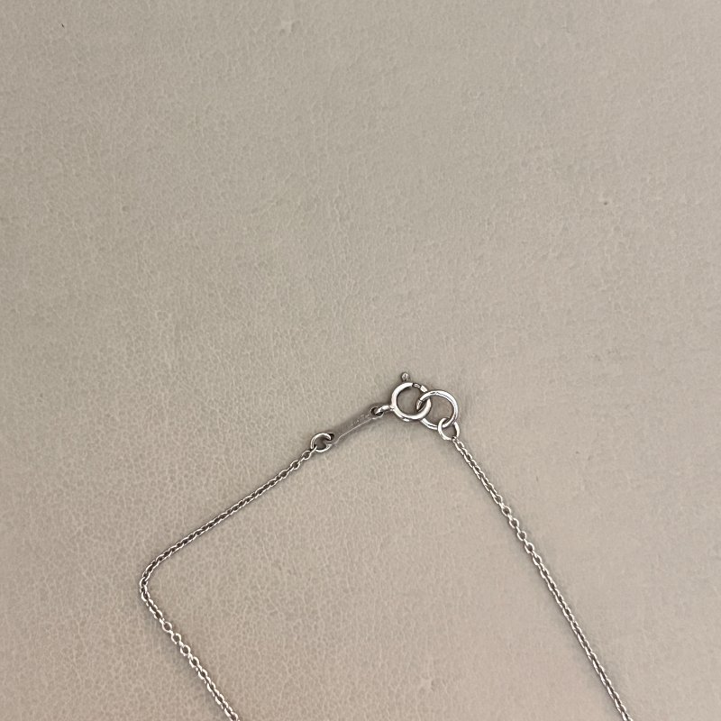 TIFFANY & CO 925純銀經典豆子吊墜頸鏈 Bean design Pendan 日本中古二手Vintage-3