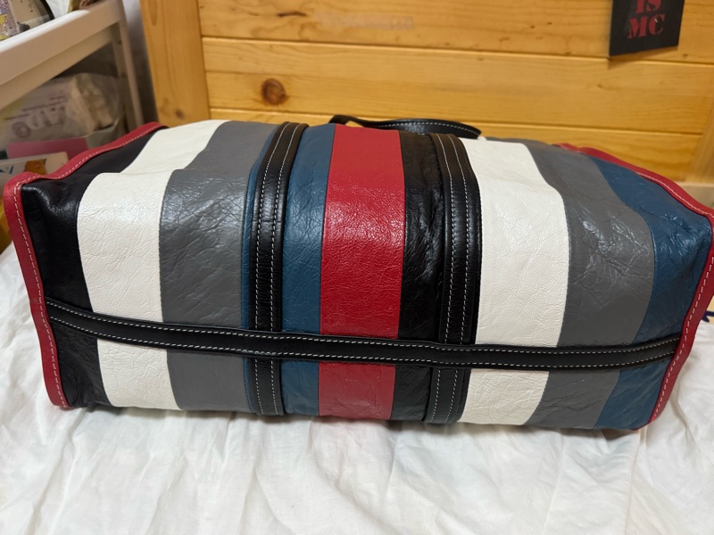 Balenciaga Striped Tote Bag-2