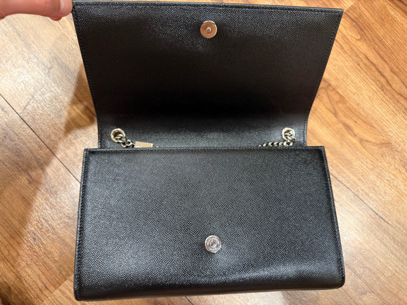 YSL SAINT LAURENT Kate 包 銀鏈條/可肩背斜背-3