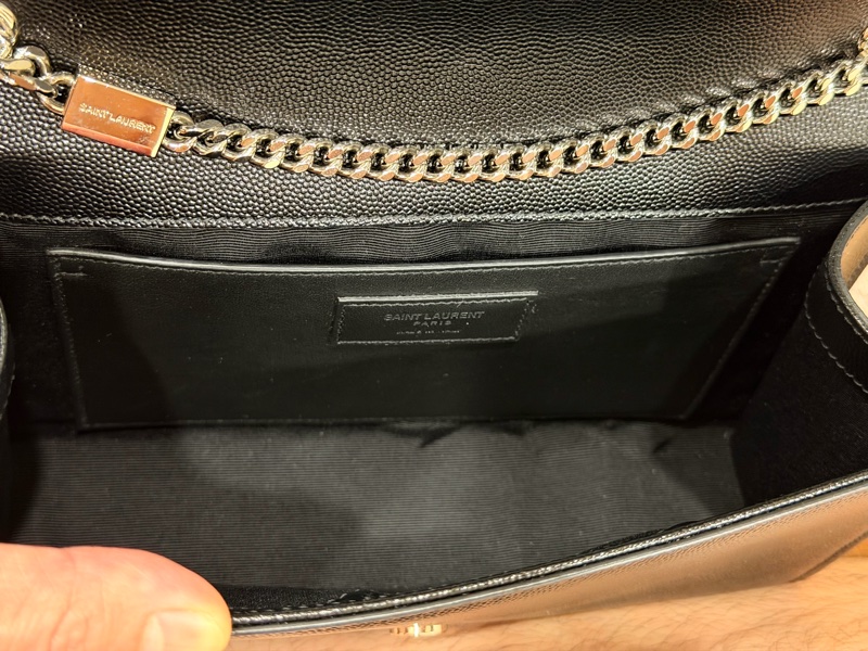 YSL SAINT LAURENT Kate 包 銀鏈條/可肩背斜背-8