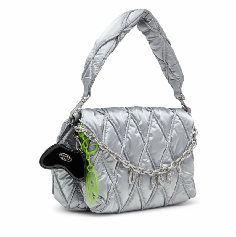 Diesel 女士 charm-d 單肩包均碼碼27cm*11cm*20cm-2