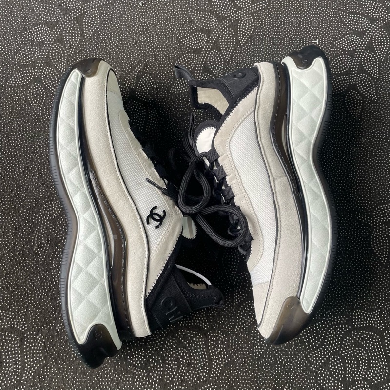 chanel香奈兒黑白運動鞋37碼-6