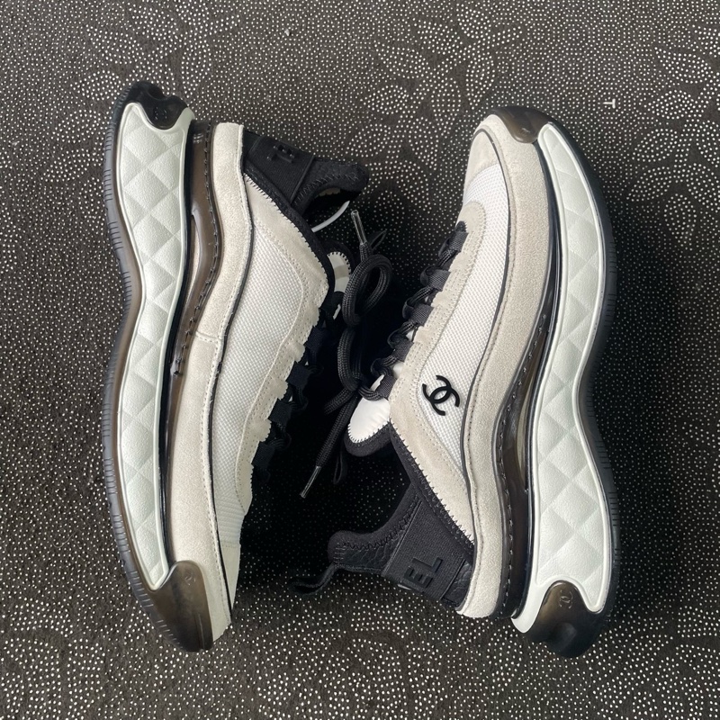 chanel香奈兒黑白運動鞋37碼-7