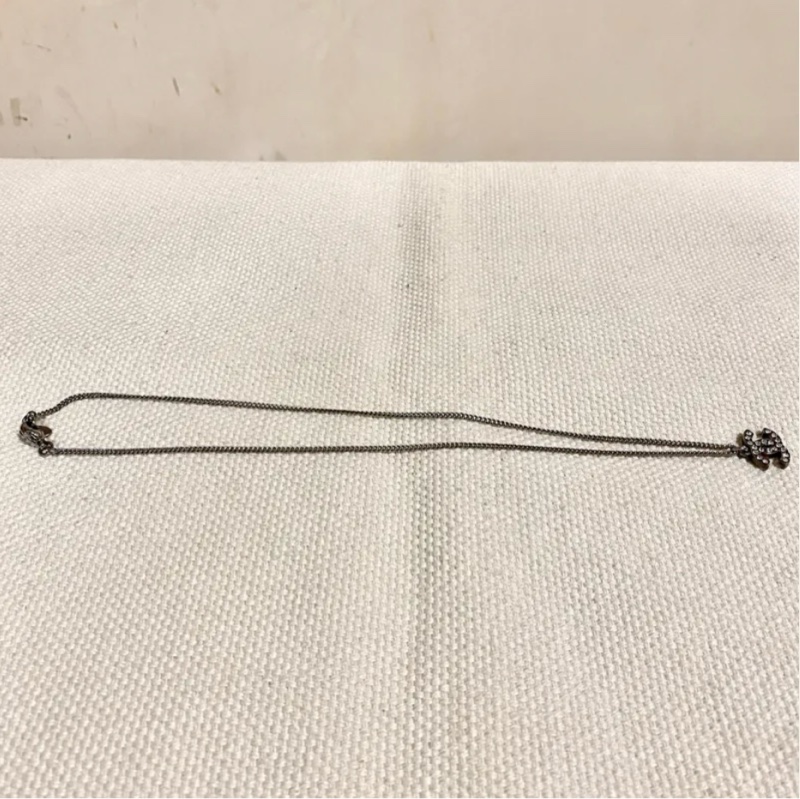 chanel 閃石銀包項鏈 necklace 復古vintage-6