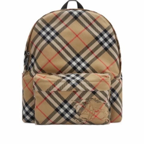 Burberry 男士 格紋小號雙肩包均碼碼小號、29cm*11cm*34cm