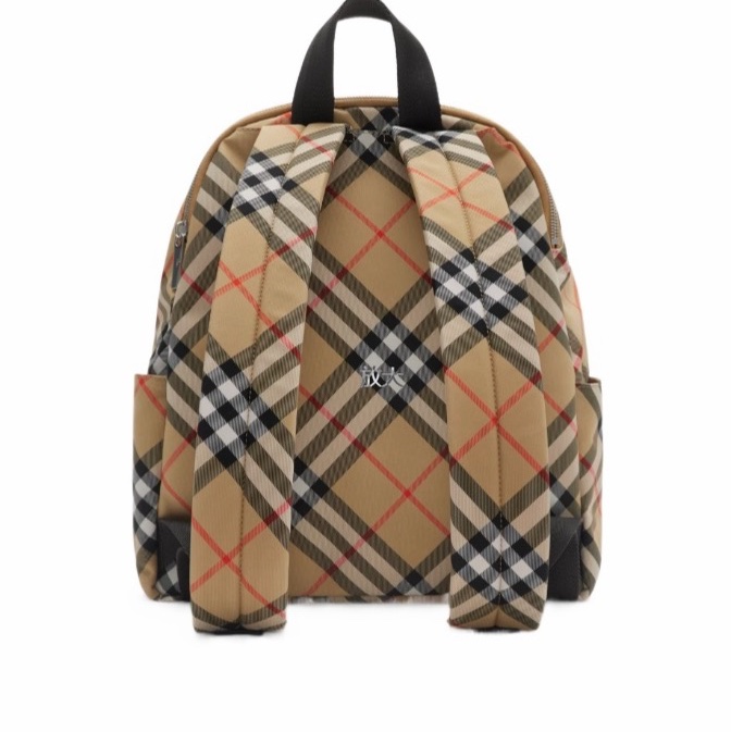 Burberry 男士 格紋小號雙肩包均碼碼小號、29cm*11cm*34cm-3