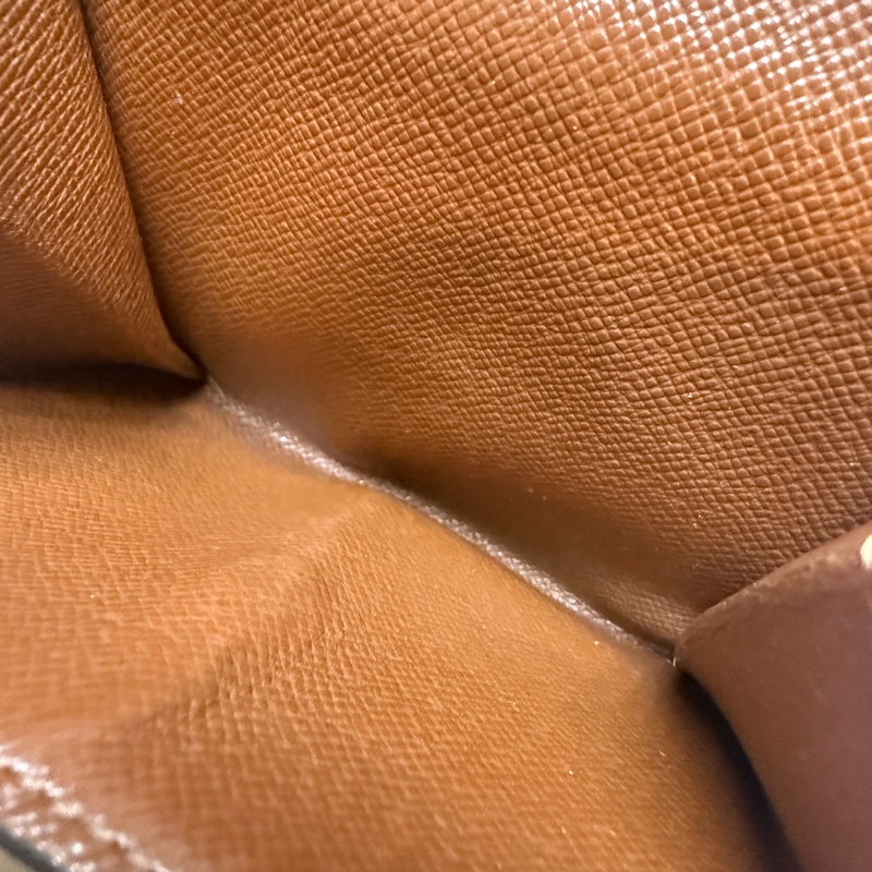 ✔️LV Louis Vuitton 路易威登 Monogram M61652 原花金扣三折零錢短夾-10