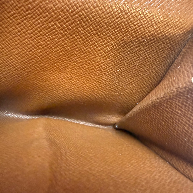 ✔️LV Louis Vuitton 路易威登 Monogram M61652 原花金扣三折零錢短夾-18