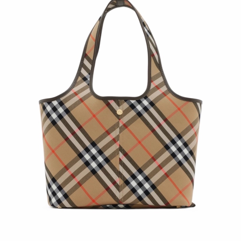 Burberry 女士 小號格紋托特包均碼碼小號、41cm*14cm*26cm-3