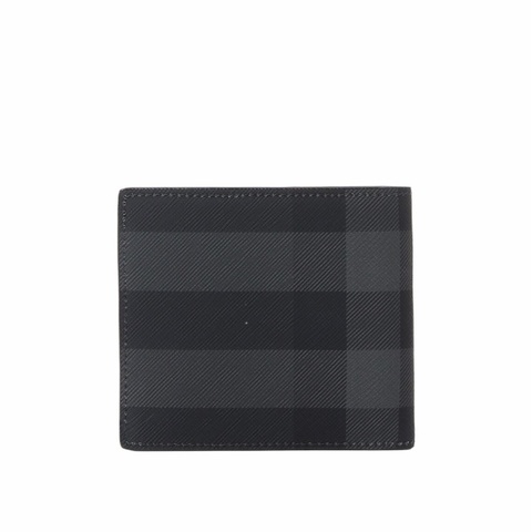 Burberry 男士 格紋雙折錢包均碼碼11cm*9.5cm