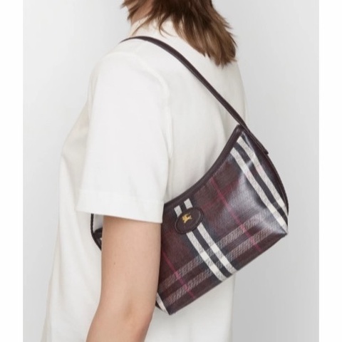 Burberry 女士 Highlands 迷你單肩包均碼碼MINI、25.5cm*12cm*16cm