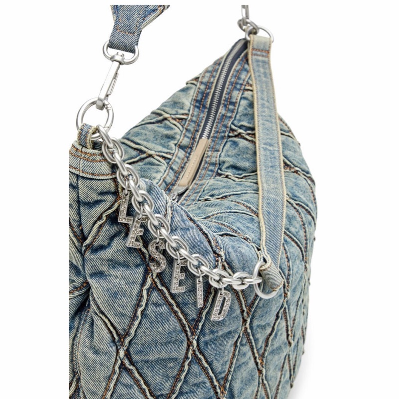 Diesel 女士 charm-d 單肩包均碼碼46cm*10cm*41cm-4
