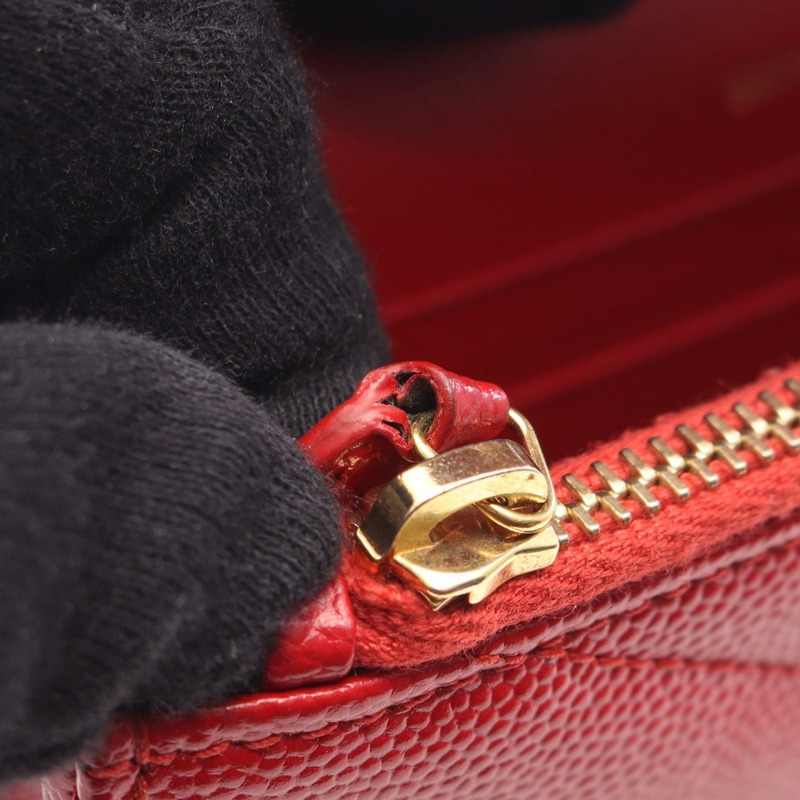 SAINT LAURENT PARIS Cassandra 信封鏈條單肩斜背包 857605 二手-5