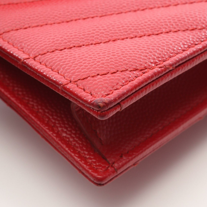 SAINT LAURENT PARIS Cassandra 信封鏈條單肩斜背包 857605 二手-7