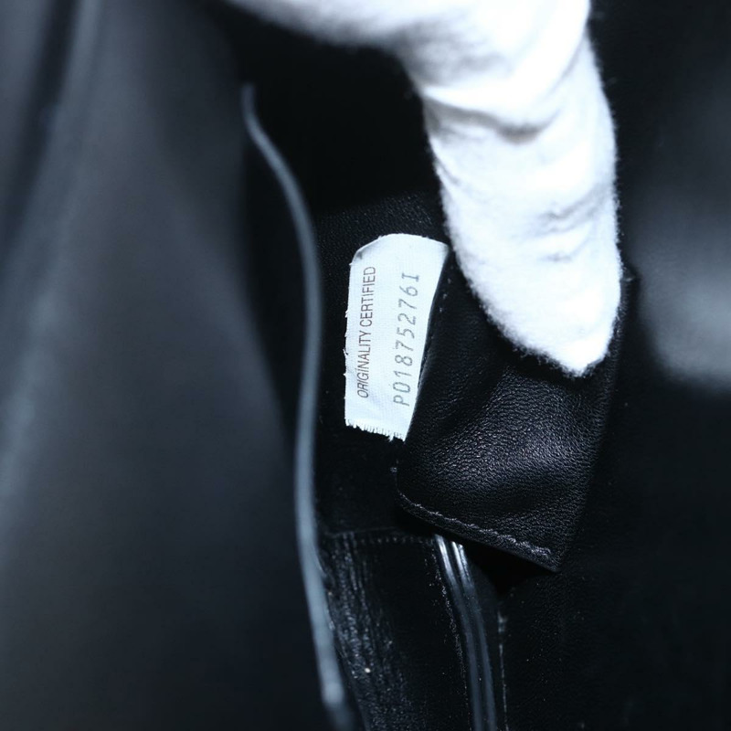 【日本直送】BOTTEGA VENETA Mount 單肩包 皮革 2way 黑色 金色 Auth ka1658V-10