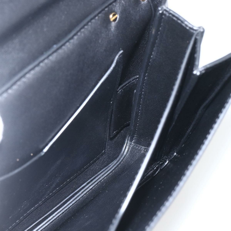 【日本直送】BOTTEGA VENETA Mount 單肩包 皮革 2way 黑色 金色 Auth ka1658V-19