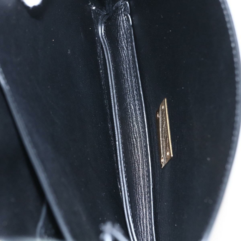 【日本直送】BOTTEGA VENETA Mount 單肩包 皮革 2way 黑色 金色 Auth ka1658V-22